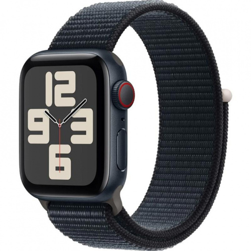 Apple Watch SE 2, GPS + Cellular, Sport Loop, 44 mm, tumehall - Nutikell / MRHC3ET/A