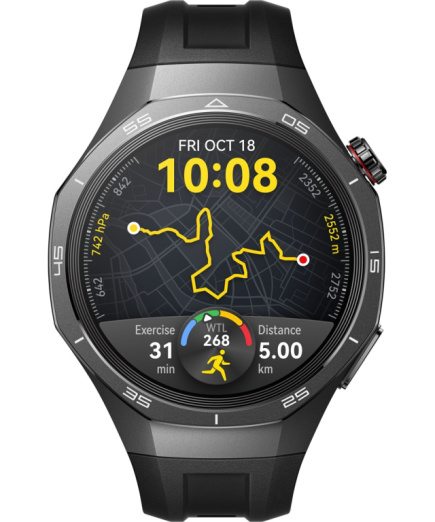 Huawei WATCH GT 5 Pro 46mm | Smart watch | GPS (satellite) | AMOLED | 1.43 inches | Black