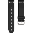 Garmin Ersatzarmband QuickFit 22mm Черный/silver silicone