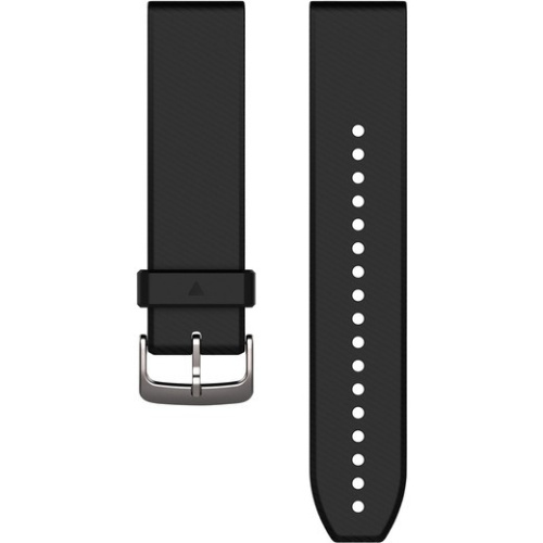 Garmin Ersatzarmband QuickFit 22mm Черный/silver silicone