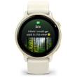 Garmin vivoactive 6 bone/lunargold alu