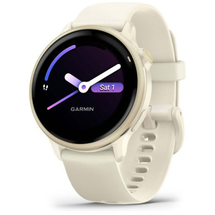 Garmin vivoactive 6 bone/lunargold alu