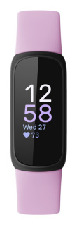 Fitbit Inspire 3 AMOLED Armband activity tracker Must, Lilac