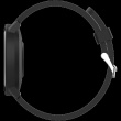 CANYON Lollypop SW-63, Smart watch, 1.3inches IPS full touch screen, Round watch, IP68 waterproof, multi-sport mode, BT5.0, compatibility with iOS and android, Must, Host: 25.2*42.5*10.7mm, Strap: 20*250mm, 45g