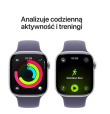Apple Watch Series 11 GPS 42mm Silver Aluminium Case with Purple Fog Sport Band - S/M