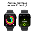 Apple Watch Series 11 GPS 46mm Space Grey Aluminium Case with Must Sport Band - S/M