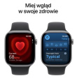 Apple Watch Series 11 GPS 46mm Space Grey Aluminium Case with Must Sport Band - S/M