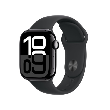 Apple Watch Series 10 GPS 42mm Jet Must Aluminium Case with Must Sport Band - M/L