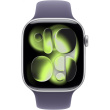 Apple Watch S11 Aluminium 46mm Silber (Sportarmband nebelviolett) S/M