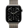Apple Watch S11 Titan Natur Cellular 42mm (Milanaise Armband natur)