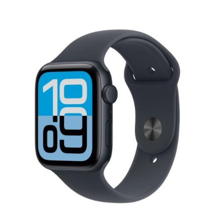 Apple Watch SE 3 GPS 44mm Midnight Aluminium Case with Midnight Sport Band M/L