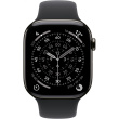 Apple Watch S11 Titan Schiefer Cellular 46mm (Sportarmband schwarz) M/L