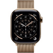 Apple Watch S11 Titan Gold Cellular 42mm (Milanaise Armband gold)