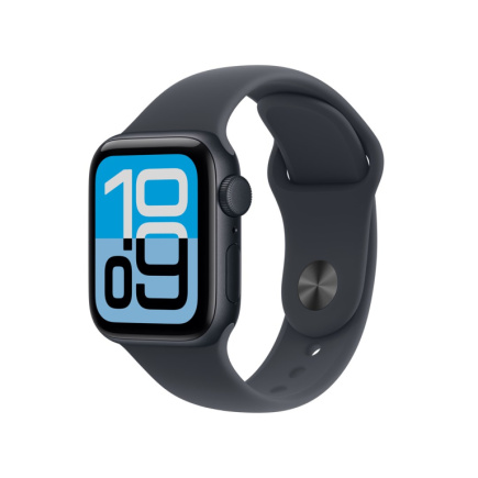 Apple Watch SE (3nd generation) SE 3 GPS 40mm Midnight Aluminium Case with Midnight Sport Band - S/M