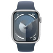 Apple Watch S9 Aluminium Cellular 45mm Silber (Sportarmband sturmblau) M/L NEW