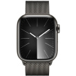 Apple Watch S9 Edelstahl Cellular 41mm Graphit (milanaise graphit) NEW
