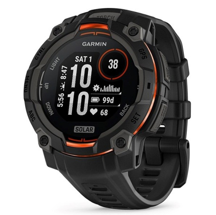 Garmin Instinct® 3 – 45 mm, Solar Watch Black