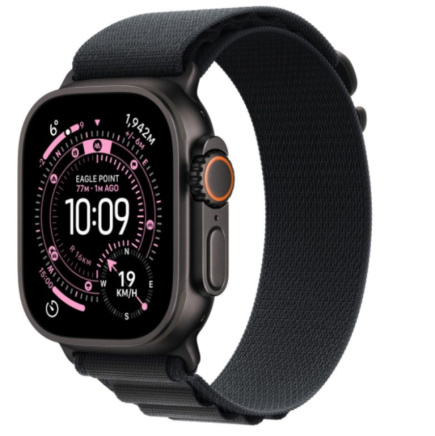 Apple Watch Ultra 3 GPS + Cellular 49mm Must Titanium Case with Must Alpine Loop - Large