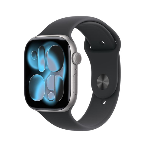 Apple Watch 11, 46 mm, GPS + Cellular, M/L, tumehall - Nutikell / MFCA4ET/A