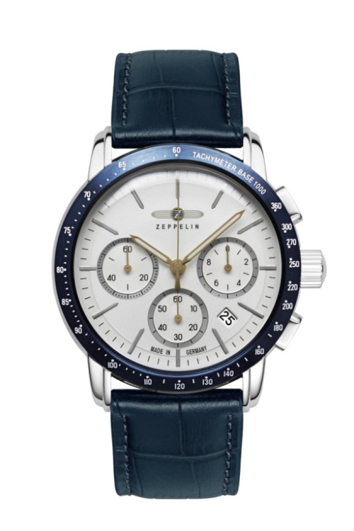 Zeppelin New York 88781 watch, quartz 42mm