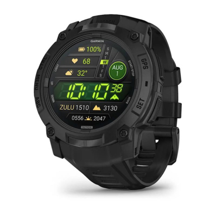 Garmin Instinct 3 Tactical Edition, 50 mm, must - Spordikell / 010-03020-50