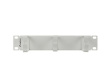 Lanberg Cable organizer 10 inches with 3 metal holders TYPE B grey
