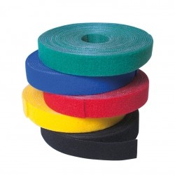 LogiLink Cable organizer, roll 4m, red