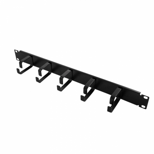 LogiLink Cable organizer 19', 1U, 5 handles, black