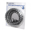 LogiLink Spiral cable tie 2,5m / 25mm