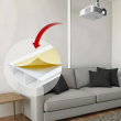 Maclean Aluminum masking strip white, MC-814 W