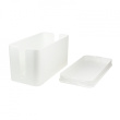 LogiLink Cable Box organizer, white