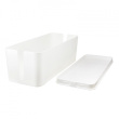 LogiLink Cable Box organizer, white 625270