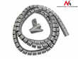 Maclean Organizer wire screening MCTV-676 S silver