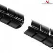 Maclean Organizer grille cables to the desk MC-768 B black