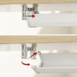 Maclean Under-desk cable organizer, MC-106W