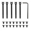 Maclean Under desk cable organizer, MC-104 B