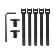 Maclean Under-desk cable organizer, MC-105 B