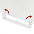 Maclean Maclean compact under-d esk organizer MC-107 W