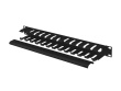 Lanberg Cable organizer 19 inches 1U with type A cover Must