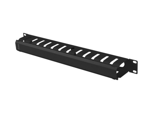 Lanberg Cable organizer 19 inches 1U with type A cover Must