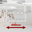 Maclean Under-desk cable organizer, MC-104W