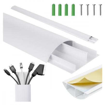 Maclean Aluminum masking strip Белый, MC-814 W