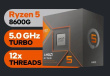 Datagate Desktop-PC SFF (RyzenDT2) Ryzen 5 8600G With Ryzen AI 4.3(5.0)GHz 6 Cores 12 Threads/ 32GB-5600/1TB NVMe SSD/Radeon 760M/PSU 80+Bronze/WiFi 6 AX +BT 5.X/2xDP1.4 + 1xHDMI2.1 - 3YW (5YW SSD)