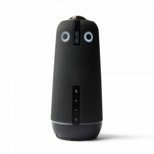 Owl Labs Meeting Owl 4+ 360-Degree, 4K Smart Video Conference Camera, Mikrofon and Speaker (Automatic Speaker Focus, Smart Zooming and Noise Equalising)