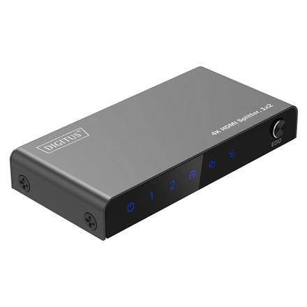 Digitus 4K HDMI Splitter, 1x2 | DS-55336 | Black