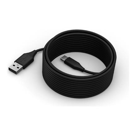Lenovo ThinkSmart USB-C to USB-A cable, 5m | Black