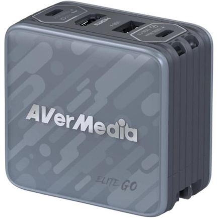 AVerMedia Ladedock. EliteGO (GC313Pro) Must. 100W GaN. HD
