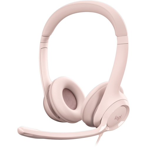 LOGITECH H390 Kõrvaklapid mikrofoniga on-ear wired USB-A rose 341950