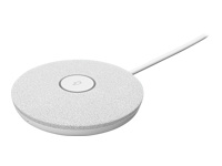 LOGITECH Rally Mic Pod Mikrofon white Skype Certified Zoom Certified Cisco Webex Certified for Rally Bar Plus Room Solution Large