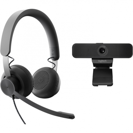 Logitech Wired Personal Video CollabKit - GRAPHITE - EMEA